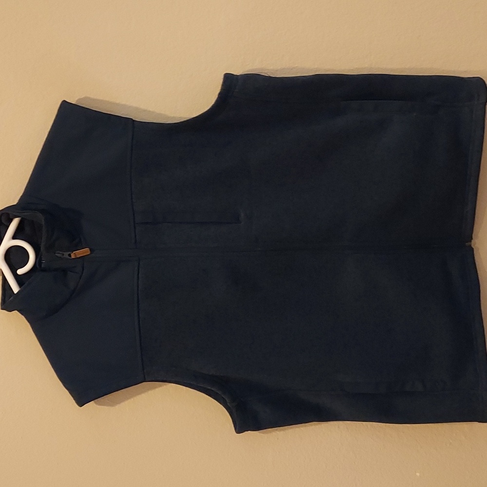 NEW George Men's Blue Black Vest Jacket